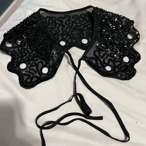 Anthropologie sequin collar